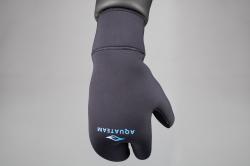 Перчатки Hunter 3х-палые 7мм нейлон/открытая пора