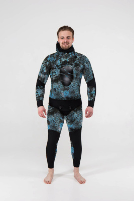 Гидрокостюм Reef Jako 5мм ультрастрейч/открытая пора синий